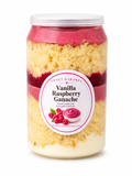 Vanilla Raspberry Ganache Cake Can